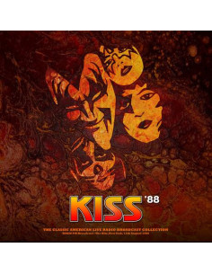Kiss - Live At The Ritz New York 1988 (180 Gr. Vinyl Orange Marble Limited Edt.)