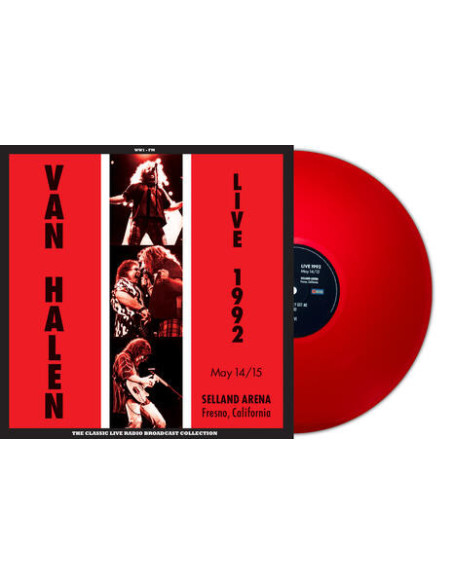Van Halen - Live At Selland Arena Fresno 1992 (Vinyl Red)