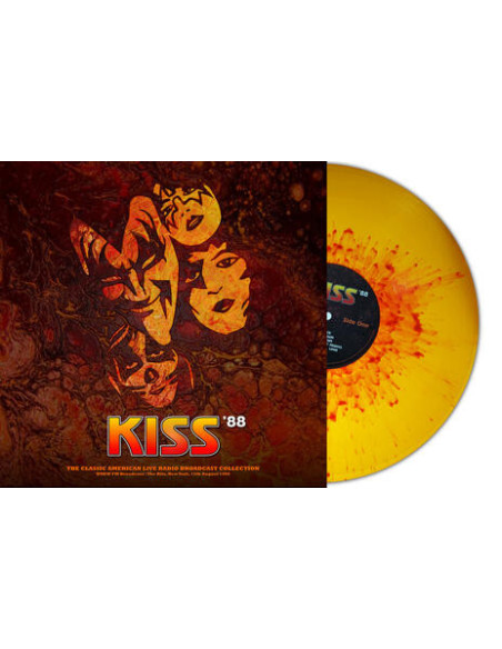 Kiss - 0Ive At The Ritz, New York 1988 (Splatter Vinyl)