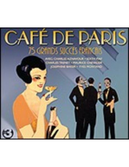 Compilation - Cafe' De Paris: 75 Grands Succes F - (CD)
