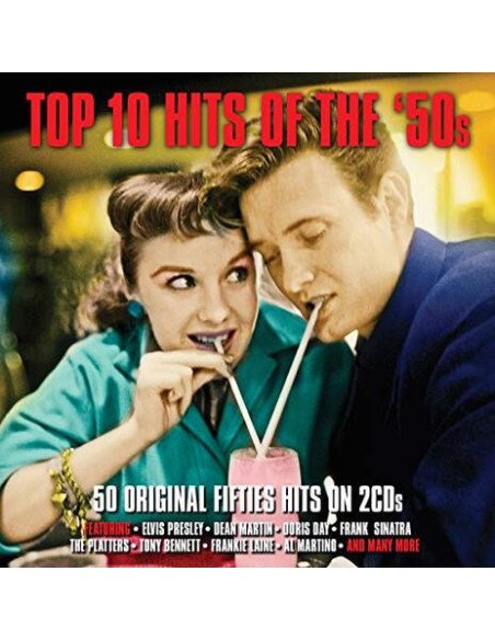 Compilation - Top 10 Hits Of The '50S: 50 Origina - (CD)