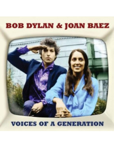 Dylan Bob & Joan Ba - Voices Of A Generation - (CD)