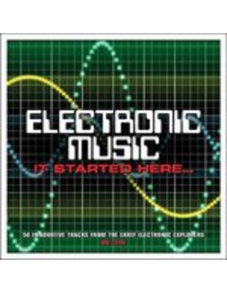 Compilation - Electronic Music It Started Here - (CD)