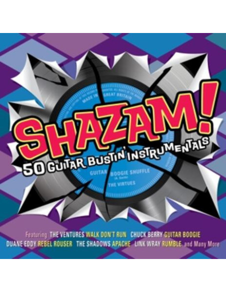 Compilation - Shazam 50 Guitar Bustin Instrumentals - (CD)