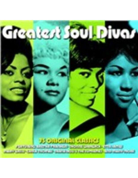 Compilation - Greatest Soul Divas - (CD)