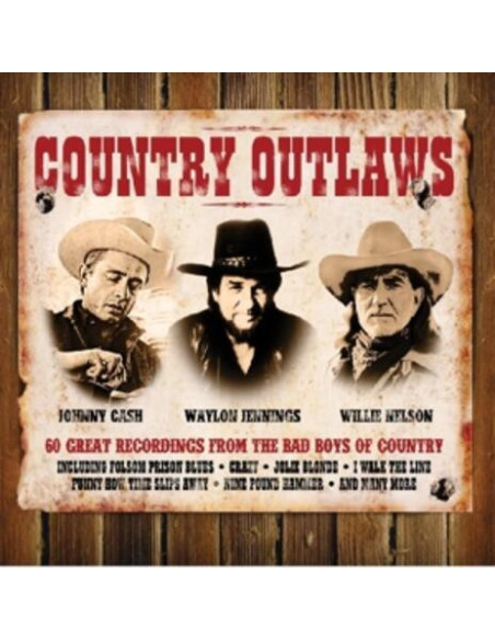 Compilation - Country Outlaws - (CD)
