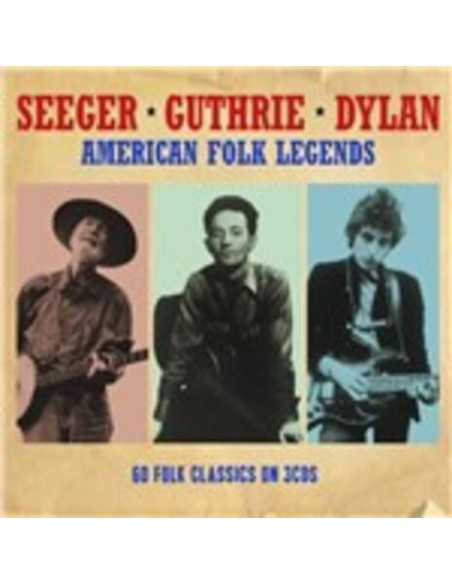Seeger/ Guthrie / Dy - American Folk Legends - (CD)