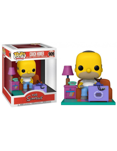 Simpsons (The): Funko Pop! Television - Couch Homer (Watching Tv) (Vinyl Figure 909)