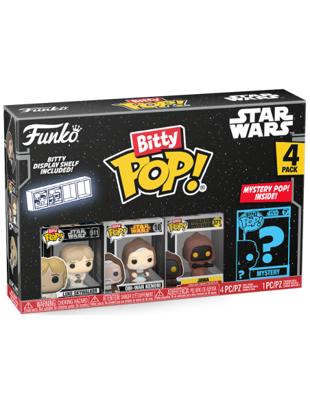 Star Wars: Funko Bitty Pop - Luke 4PK