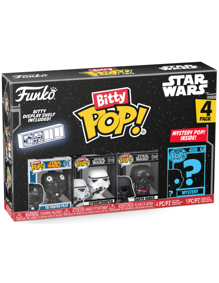 Star Wars: Funko Bitty Pop - Darth Vader 4PK