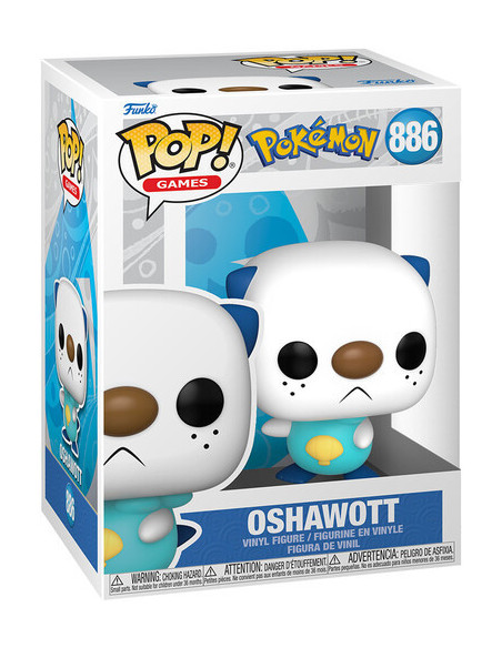 Pokemon: Funko Pop! Games - Oshawott (Vinyl Figure)