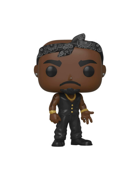 Tupac: Funko Pop! Rocks - Vest With Bandana (Vinyl Figure 158)