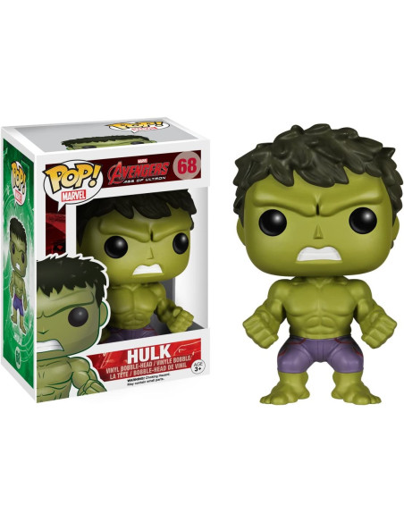Marvel: Funko Pop! - Marvel - Hulk (Bobble-Head) (Vinyl Figure 68)