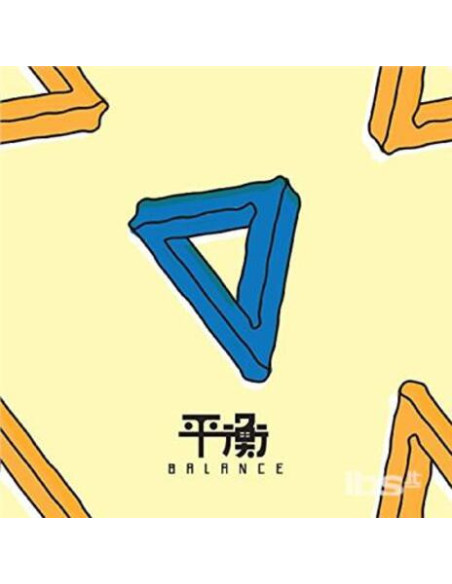Elephant Gym - Balance - Creme and Sky Blue Vinyl