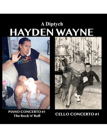 Wayne Hayden - A Diptych Piano Concerto 1 E Cello Concerto 1 - (CD)