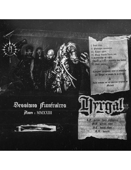 Hyrgal - Sessions Funeraires - Anno: Mmxxiii - (CD)