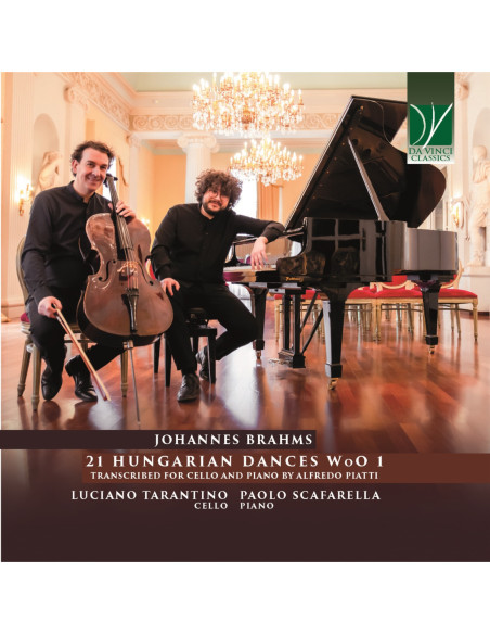 Luciano Tarantino (C - Brahms: 21 Hungarian Dances Woo 1 - (CD)