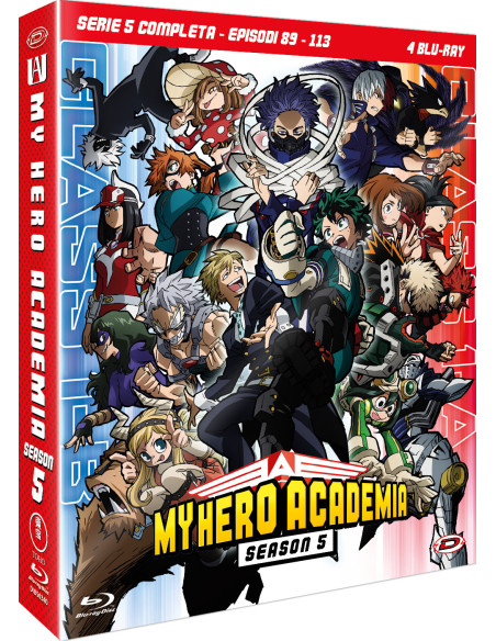 My Hero Academia - Stagione 05 The Complete Series (Eps 89-113) (4 Blu-Ray)