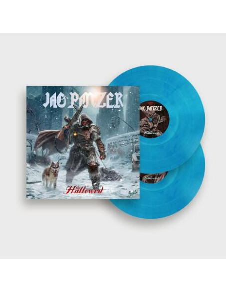 Jag Panzer - The Hallowed Clear-Blue Marbled Vinyl