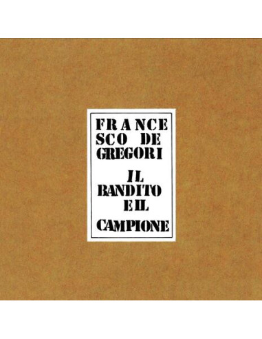De Gregori Francesco - Il Bandito E...