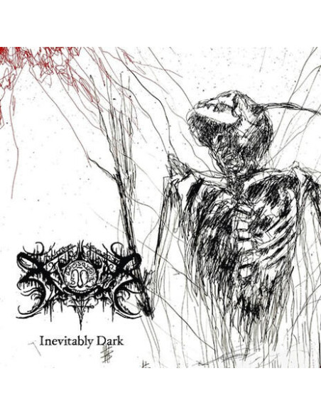 Xasthur - Inevitably Dark - Red/Black Marble Vinyl