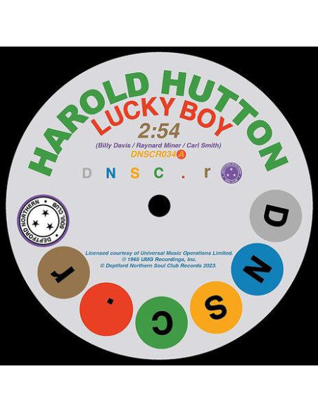 Harold Hutton - Lucky Boy, Thinkin About You