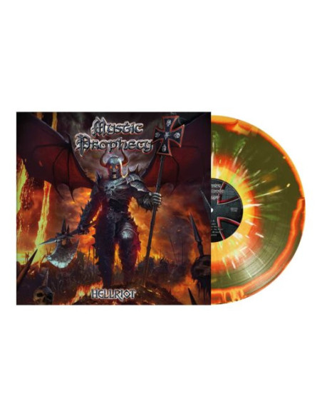Mystic Prophecy - Hellriot (Vinyl Green, Firey Splatter)