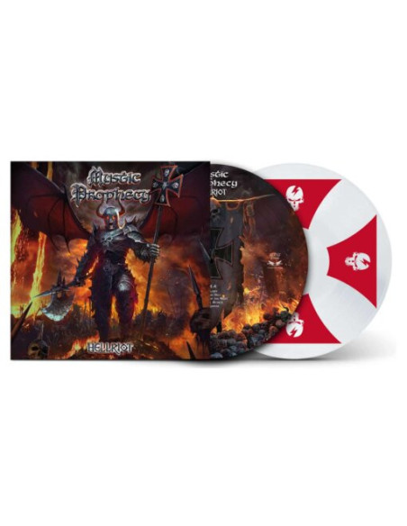 Mystic Prophecy - Hellriot (Vinyl White, Red Cross Picture Disc)