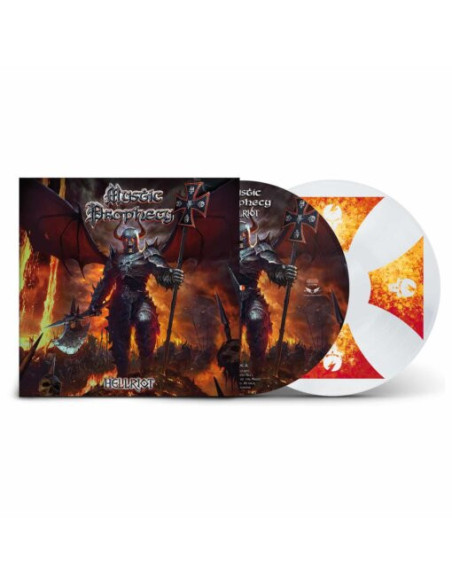 Mystic Prophecy - Hellriot (Vinyl White, Firey Cross Picture Disc)