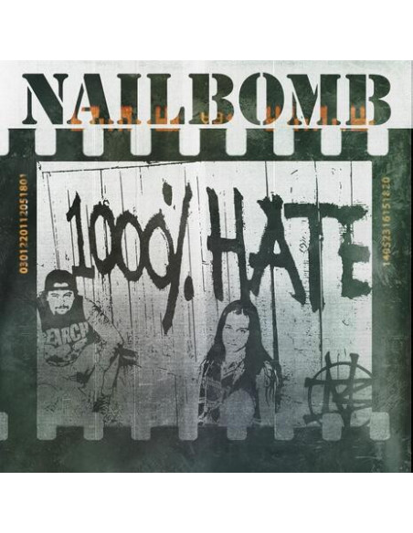 Nailbomb - 1000% Hate - (CD)