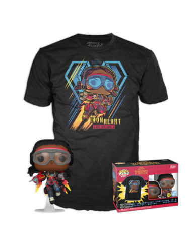 Marvel: Funko Pop! & Tee - Black...