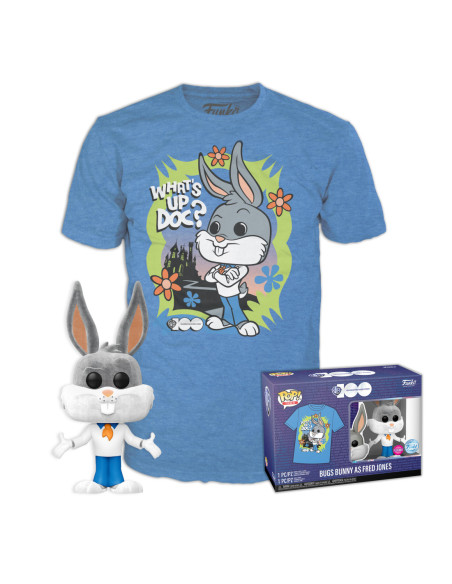 Warner Bros: Funko Pop! & Tee - WB100 -  Bugs as Fred Tg.XL
