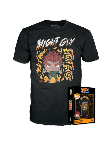 Naruto: Funko Boxed Tee - 8 Gates Guy Tg.S