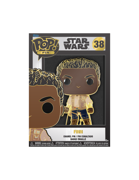 Star Wars: Funko Pop! Large Enamel Pin - Finn