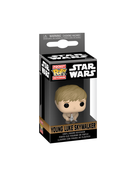 Star Wars: Funko Pop! Keychain - Obi-Wan Kenobi S2 - Young Luke Skywalker