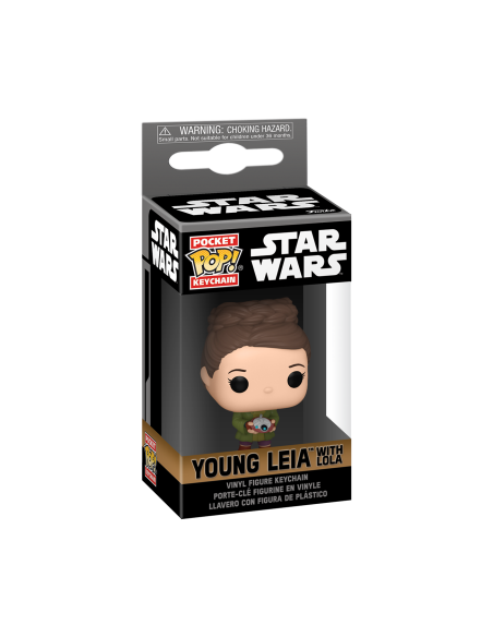 Star Wars: Funko Pop! Keychain - Obi-Wan Kenobi S2 - Young Leia Organa
