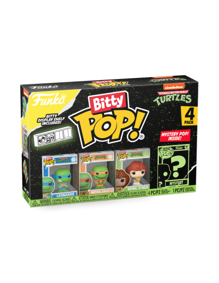 Teenage Mutant Ninja Turtles: Funko Bitty Pop - Leonardo (4 Pk)