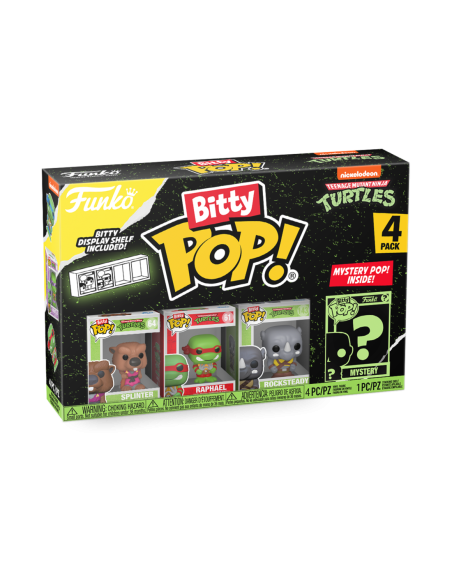 Teenage Mutant Ninja Turtles: Funko Bitty Pop - Splinter (4 Pk)