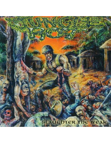 Jungle Rot - Slaughter The Weak - Clear Vinyl