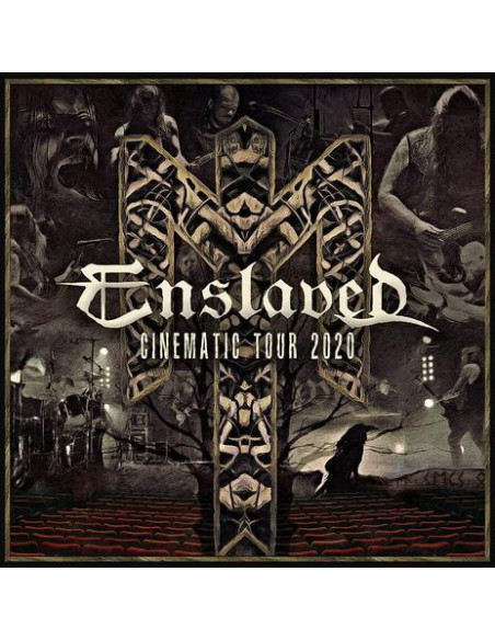 Enslaved - Cinematic Tour 2020 (4 Cd + 4 Dvd) - (CD)
