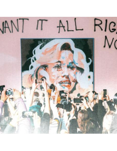 Grouplove - I Want It All Right Now -Baby Pink+White