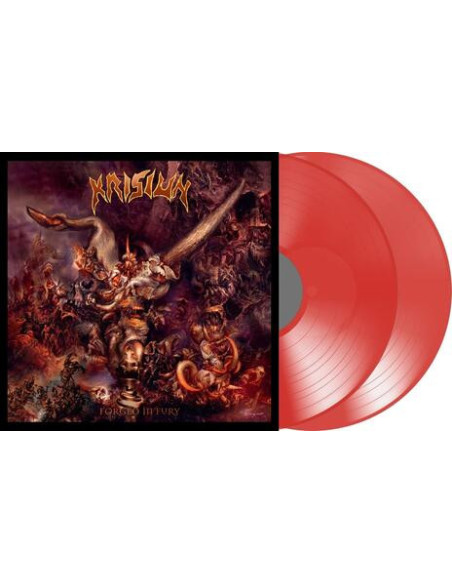 Krisiun - Forged In Fury - Transparent Red Vinyl