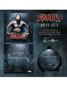 Exodus - Riot Act - Shaped Picture Vinyl