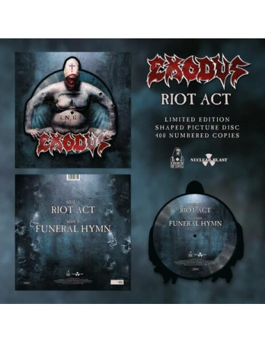 Exodus - Riot Act - Shaped Picture Vinyl