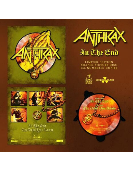 Anthrax - In The End - Shaped Picture Vinyl