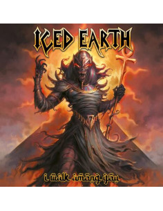 Iced Earth - I Walk Among You - Red / Yellow / Orange