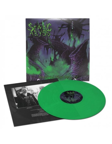 Static Abyss - Aborted From Reality - Toxic Green Vinyl