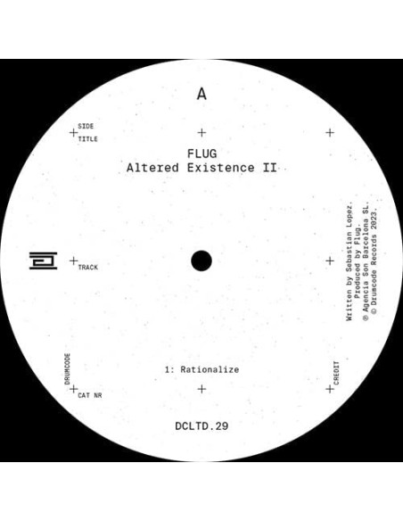 Flug - Flug-Altered Existence Ii 12 Vinyl