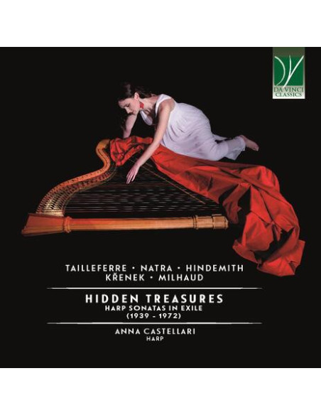 Castellari, Anna - Hidden Treasures - Harp Sonatas In Exile - (CD)