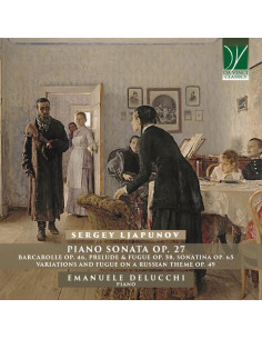 Delucchi, Emanuele - Sergey Ljapunov: Piano Sonata Op. 27 And - (CD)